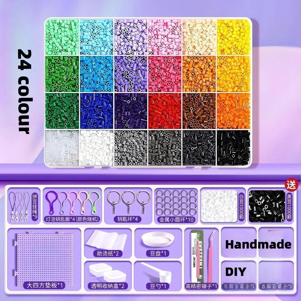  Hama Beads | 24/48/72 Colors 2.6mm | Toylandeu™ 
