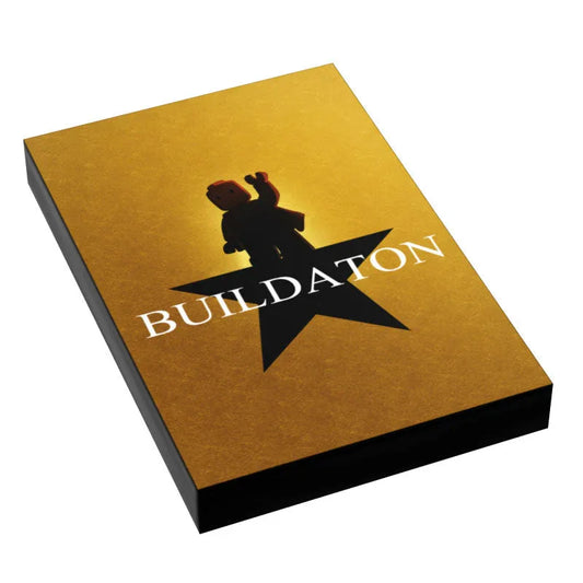 Hamilton Movie Cover (2x3 Tile) - B3 Customs - ToylandEU