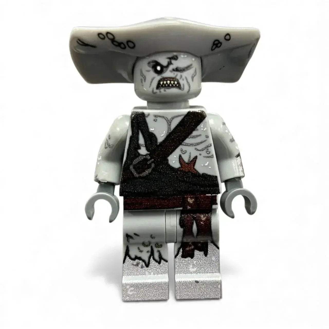 Hammerhead Pirate Minifig With Ocean Worn Detailing - ToylandEU