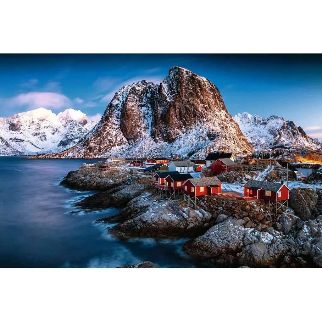 Hamnoy Lofoten Norway 3000 Piece Jigsaw Puzzle Scenic Edition - ToylandEU