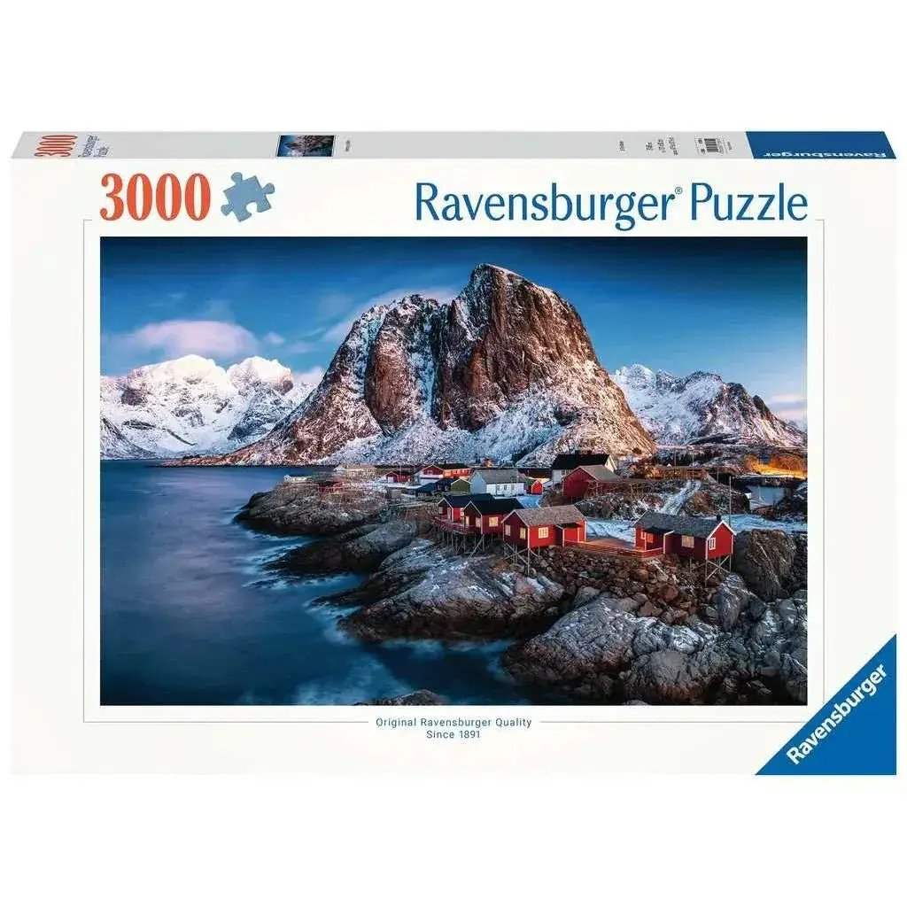 Hamnoy Lofoten Norway 3000 Piece Jigsaw Puzzle Ravensburger - ToylandEU