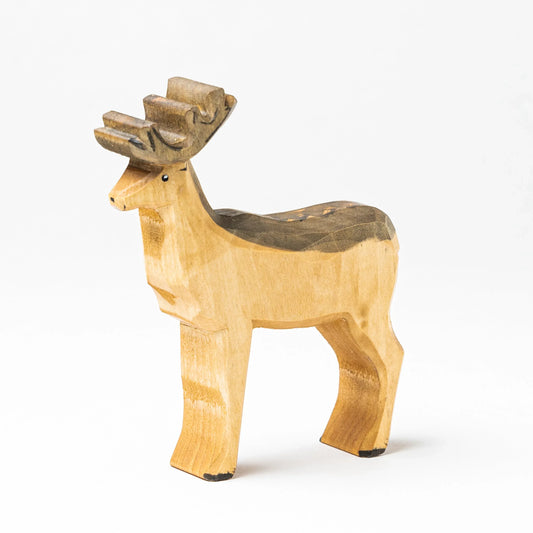 Hand Carved Wooden Forest Animals - Set of 17 - ToylandEU