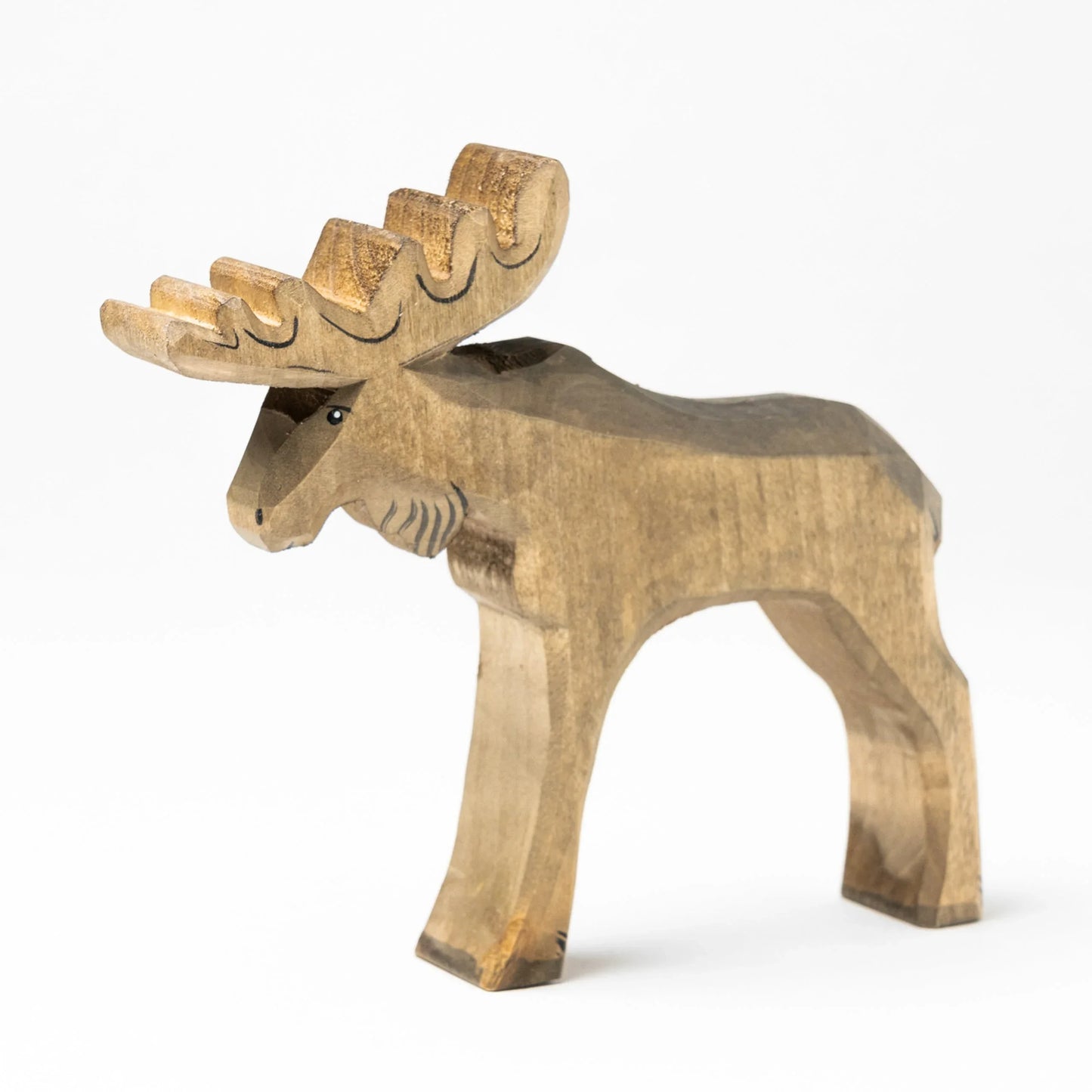 Hand Carved Wooden Forest Animals - Set of 17 - ToylandEU