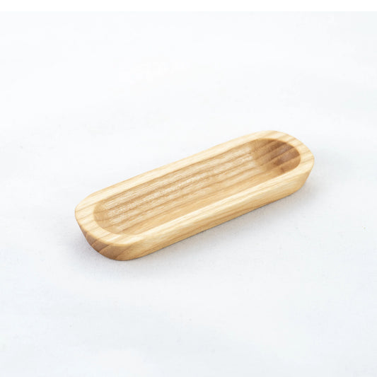 Hand-Carved Wooden Trough for Waldorf Animal Playsets - ToylandEU