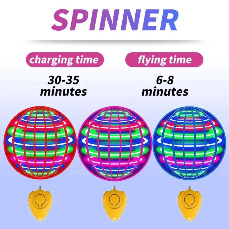 Hand Controlled Flying Ball Hover Toy LED Lights -  ToylandEU™