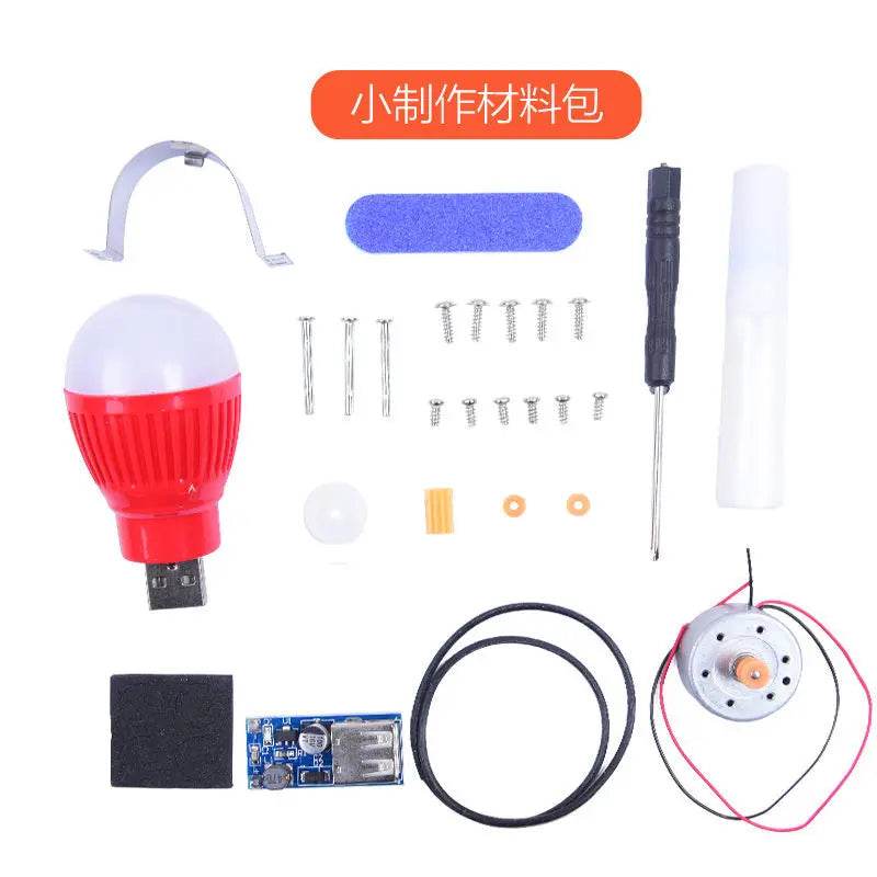 Hand Crank Electric Power Generator Kit for Science Experiments - ToylandEU