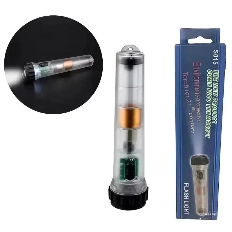  Hand Crank Flashlight Self Generating Power -  ToylandEU™