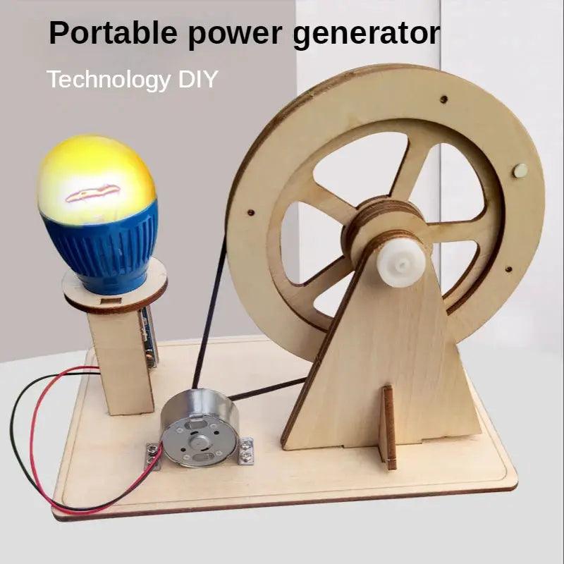  Hand Crank Generator DIY STEM Toy For Experiments -  ToylandEU™