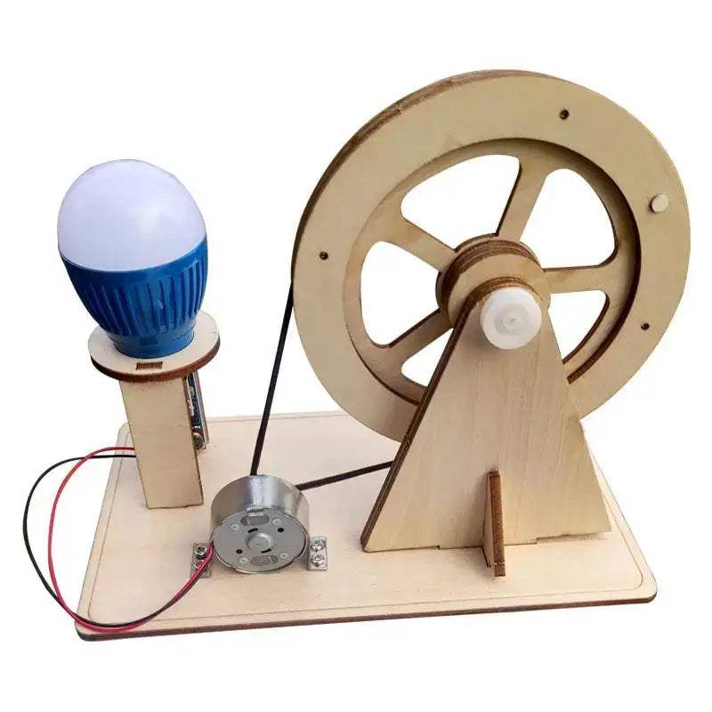 Hand Crank Generator DIY STEM Toy For Experiments Random Color - ToylandEU