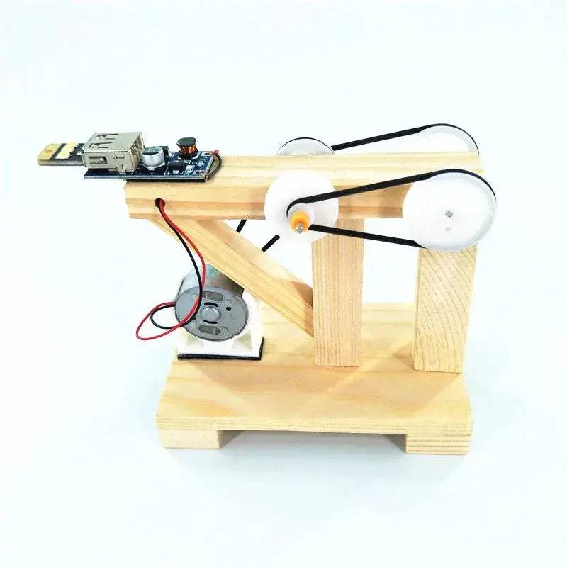 Hand Crank Generator Kit For DIY Science Experiments - ToylandEU