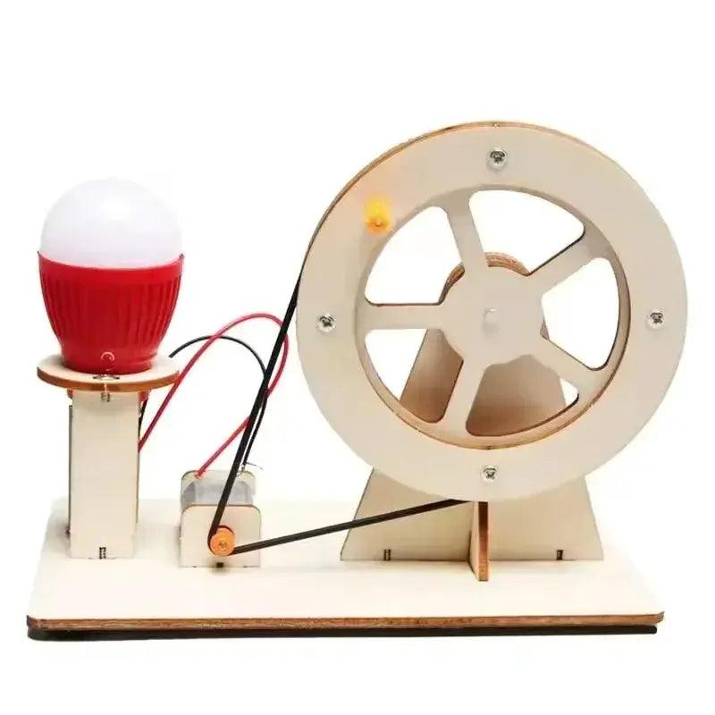  Hand Crank Generator Wooden STEM Toy Learning Electricity -  ToylandEU™