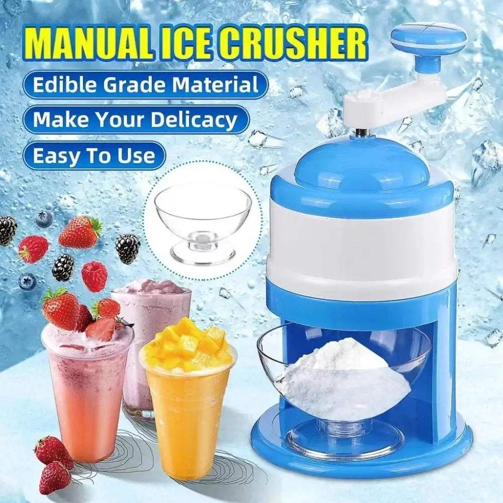 Hand Crank Ice Shaver For Snow Cones And Slushies - ToylandEU