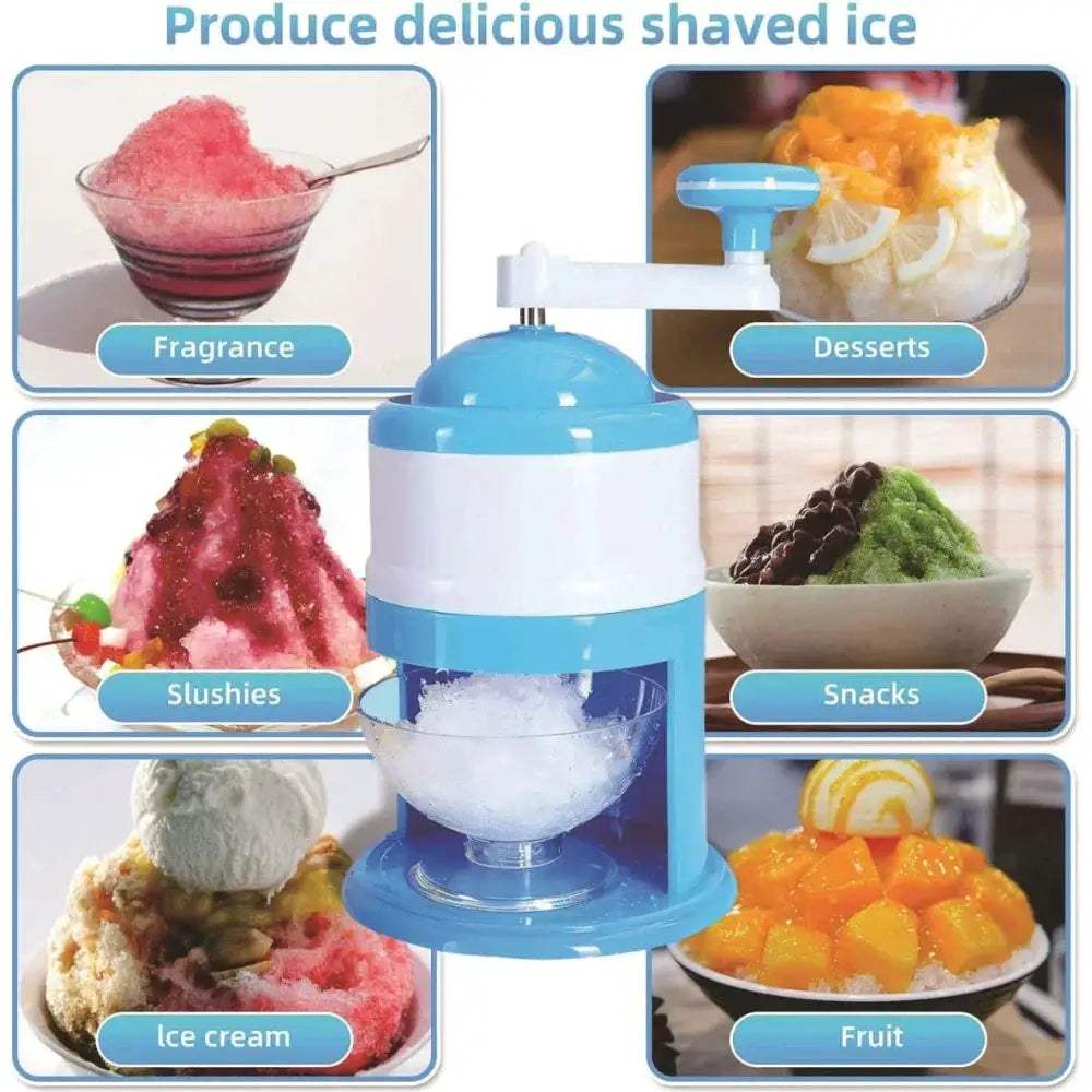 Hand Crank Ice Shaver For Snow Cones And Slushies - ToylandEU