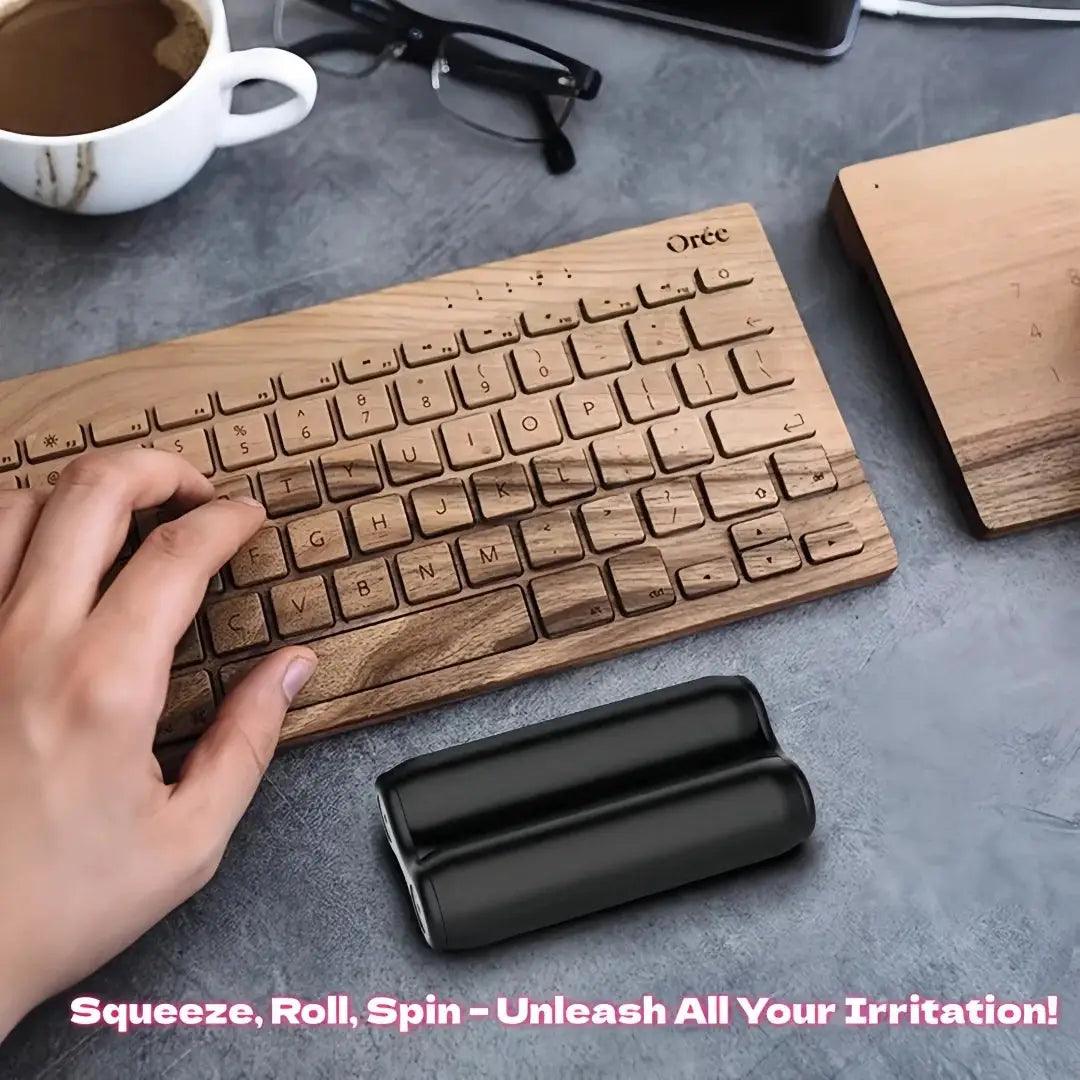  Hand Massager Premium Aluminum Stress Relief Roller -  ToylandEU™