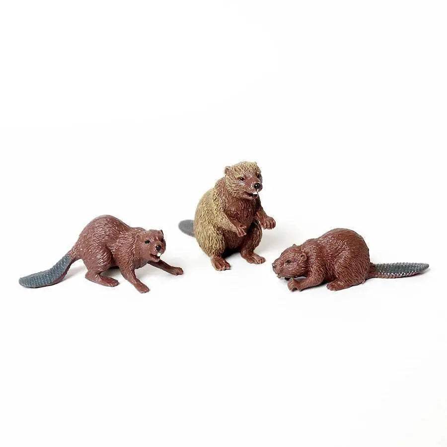 Hand Painted Forest Animal Figures Set For Collectors - ToylandEU