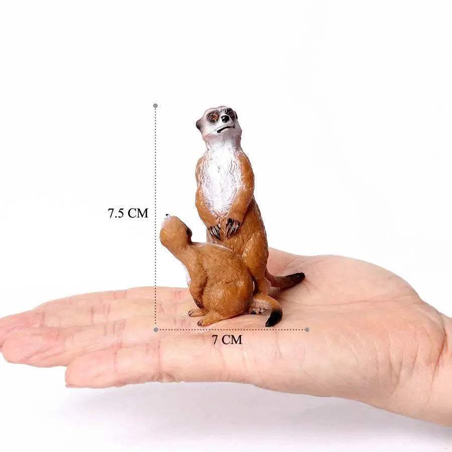 Hand Painted Forest Animal Figures Set For Collectors - ToylandEU