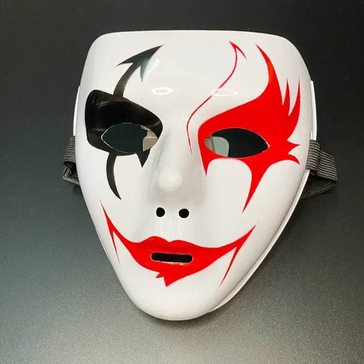 Hand Painted Halloween Mask Face Death Clown For Adults - ToylandEU
