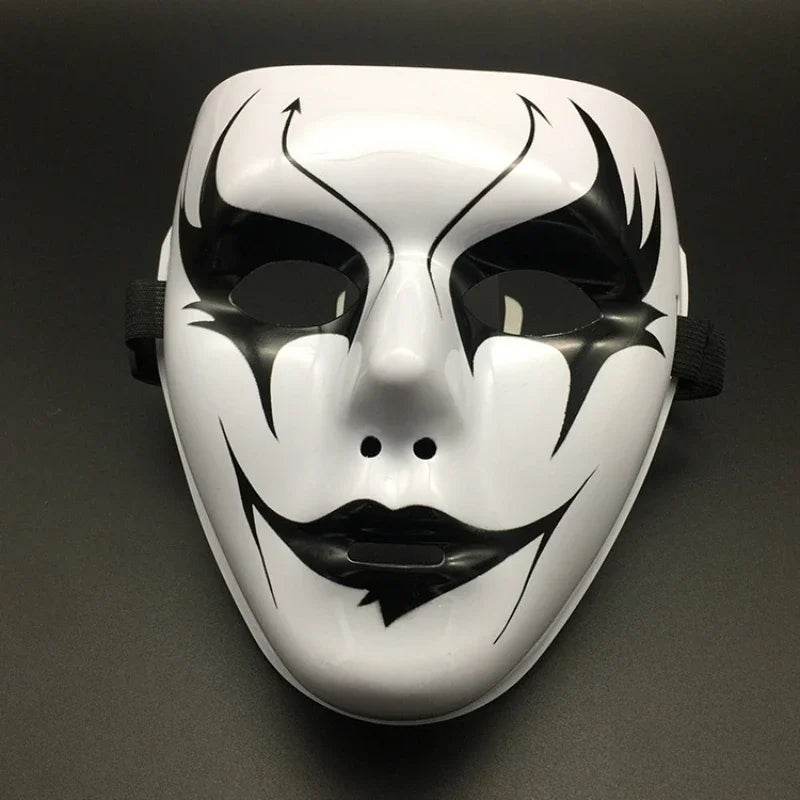Hand Painted Halloween Mask Face Death Clown For Adults - ToylandEU