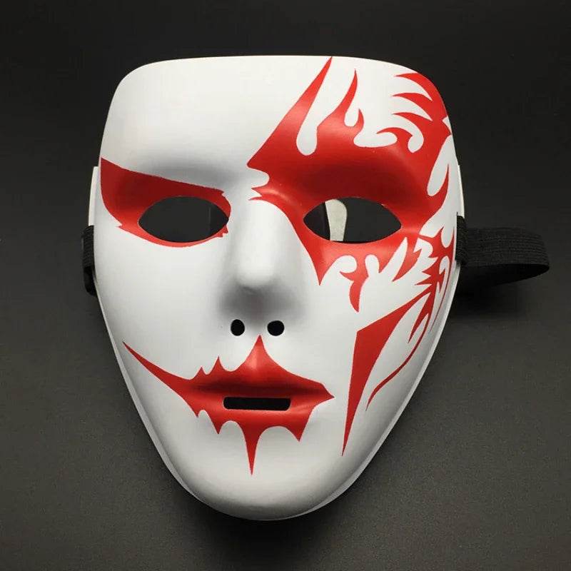 Hand Painted Halloween Mask Face Death Clown For Adults - ToylandEU