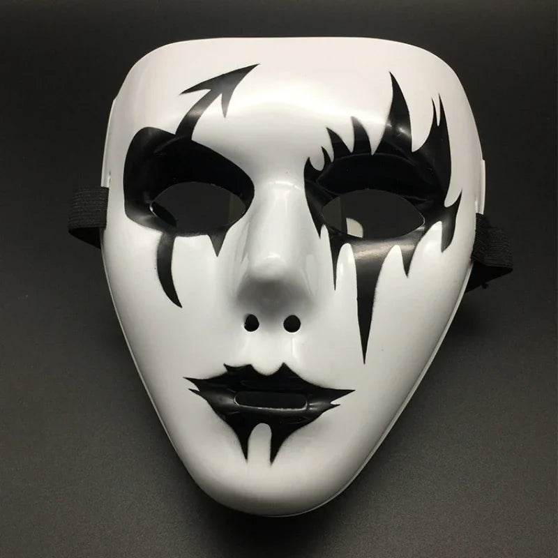 Hand Painted Halloween Mask Face Death Clown For Adults - ToylandEU