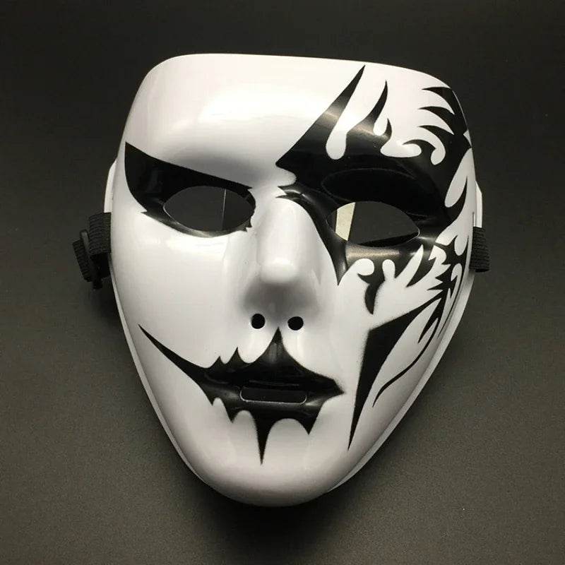 Hand Painted Halloween Mask Face Death Clown For Adults - ToylandEU
