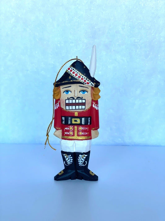 Hand Painted Wooden Nutcracker Ornament Adds Holiday Cheer - ToylandEU