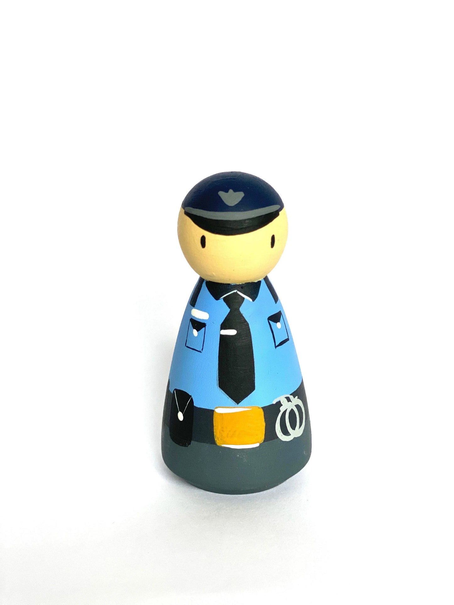 Hand Painted Wooden Peg Dolls Professional For Creative Play - ToylandEU