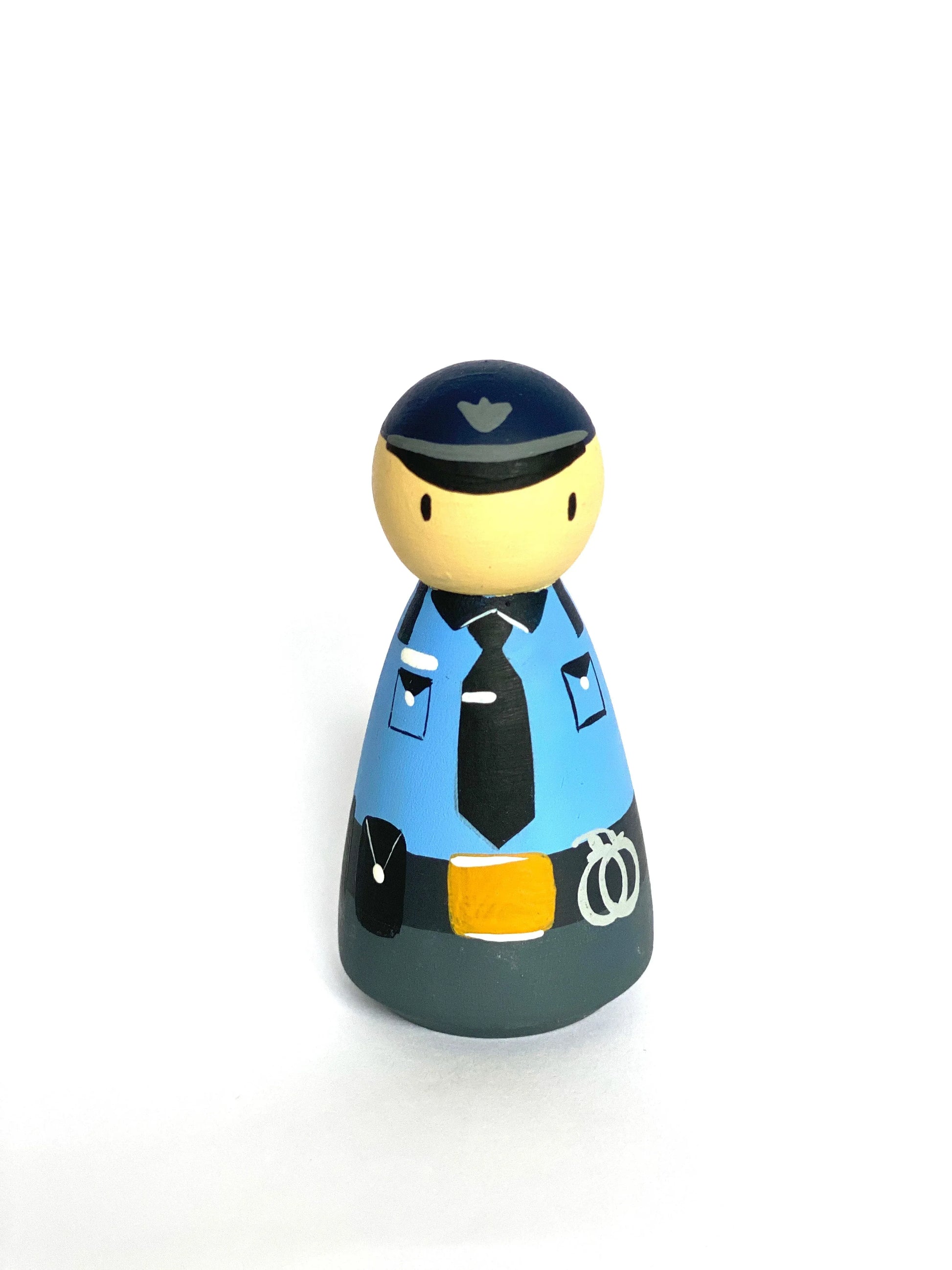 Hand Painted Wooden Peg Dolls Professional For Creative Play - ToylandEU