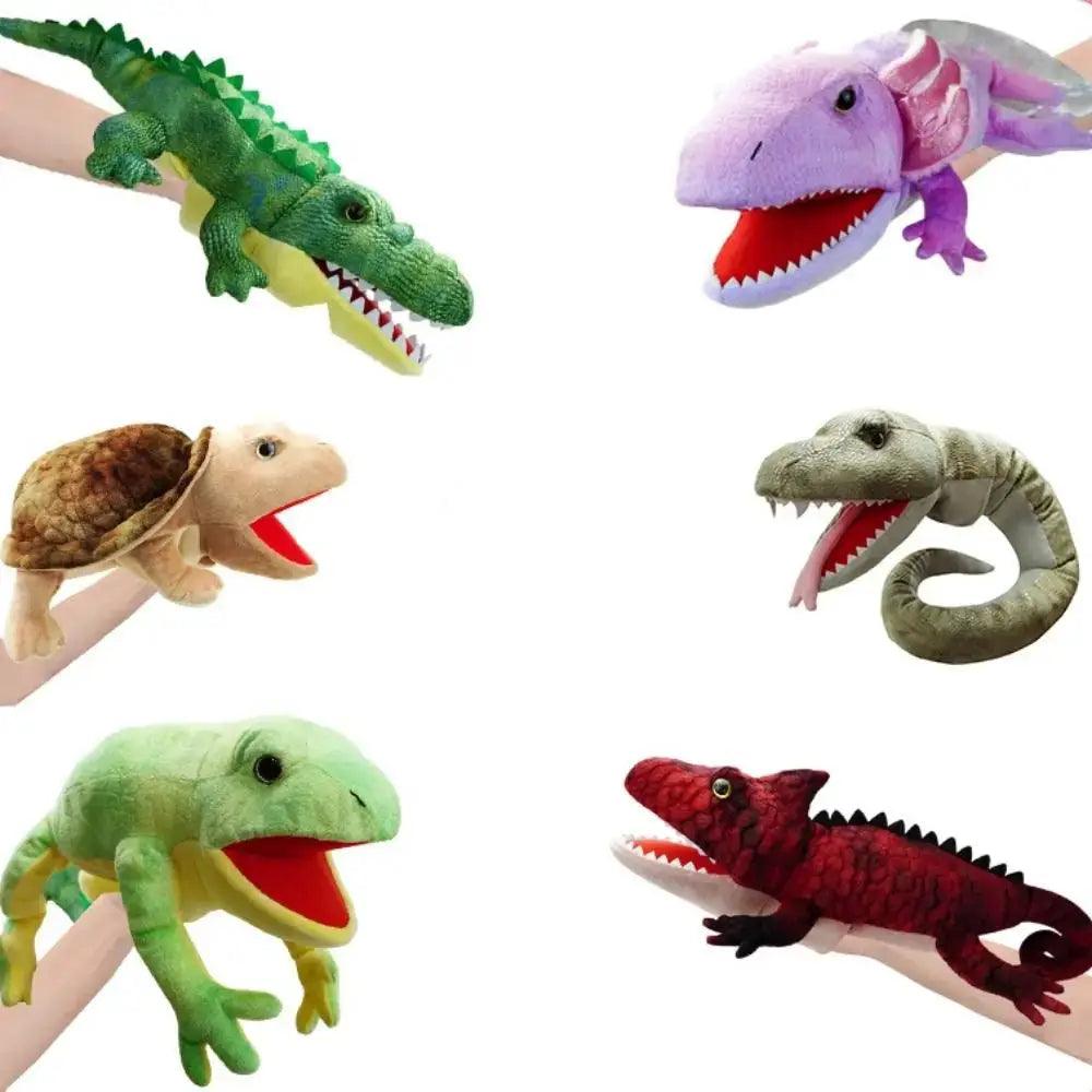  Plush Animal Hand Puppet Set Educational Storytelling -  ToylandEU™