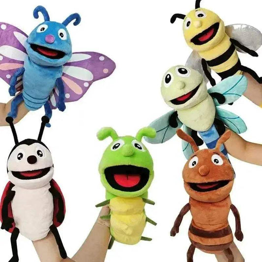  Hand Puppets Kids Toys Plush Insects Animal Puppets Fun -  ToylandEU™