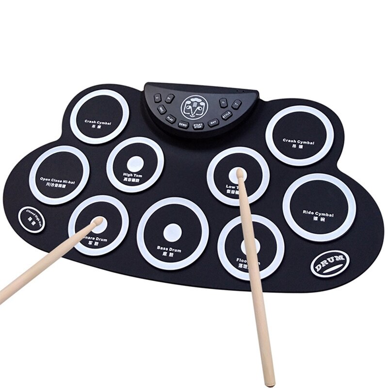 Hand Roll Drum Portable Electronic Drum For Outdoor Electronic Drum - ToylandEU