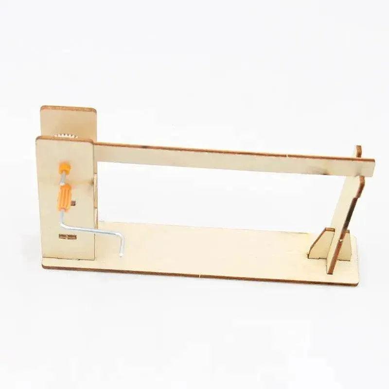  Hand Wooden Parking Barrier Gate Kids DIY Science Experiments Toy Set Assembled Educational Gift -  ToylandEU™