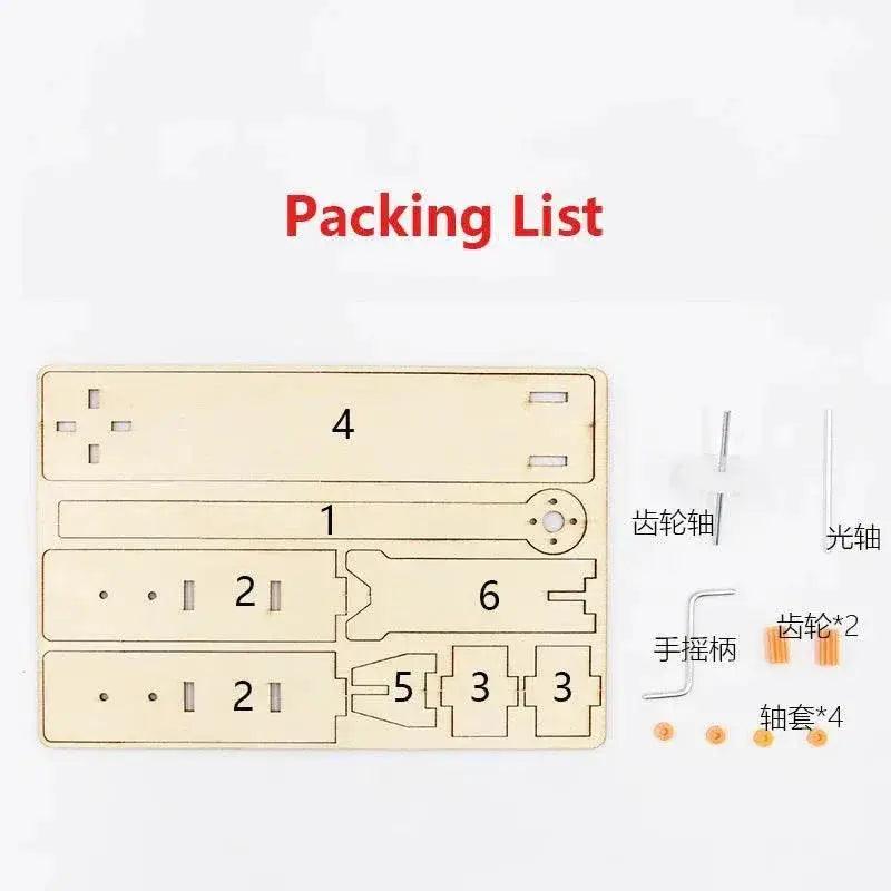  Hand Wooden Parking Barrier Gate Kids DIY Science Experiments Toy Set Assembled Educational Gift -  ToylandEU™
