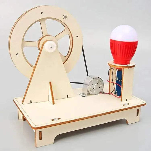  Hand-cranked Generator Student Science and Technology Children's Handmade Diy Material Random Color -  ToylandEU™