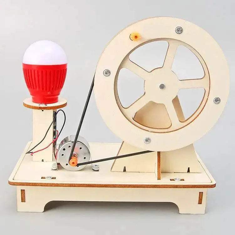 Hand-cranked Generator Student Science and Technology Children's Handmade Diy Material Random Color - ToylandEU