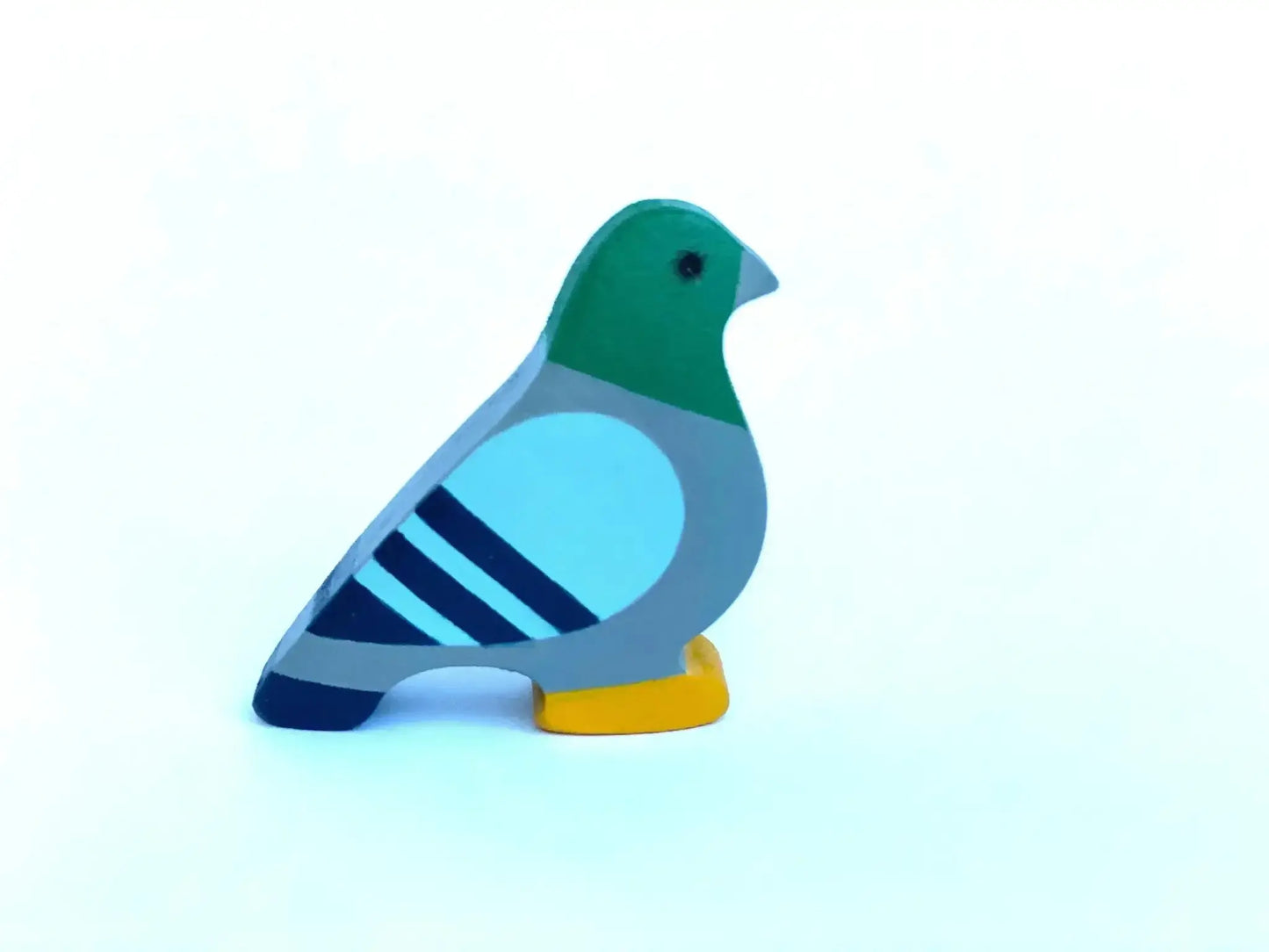 Handcrafted Wooden Dove Figurine For Creative Play - ToylandEU
