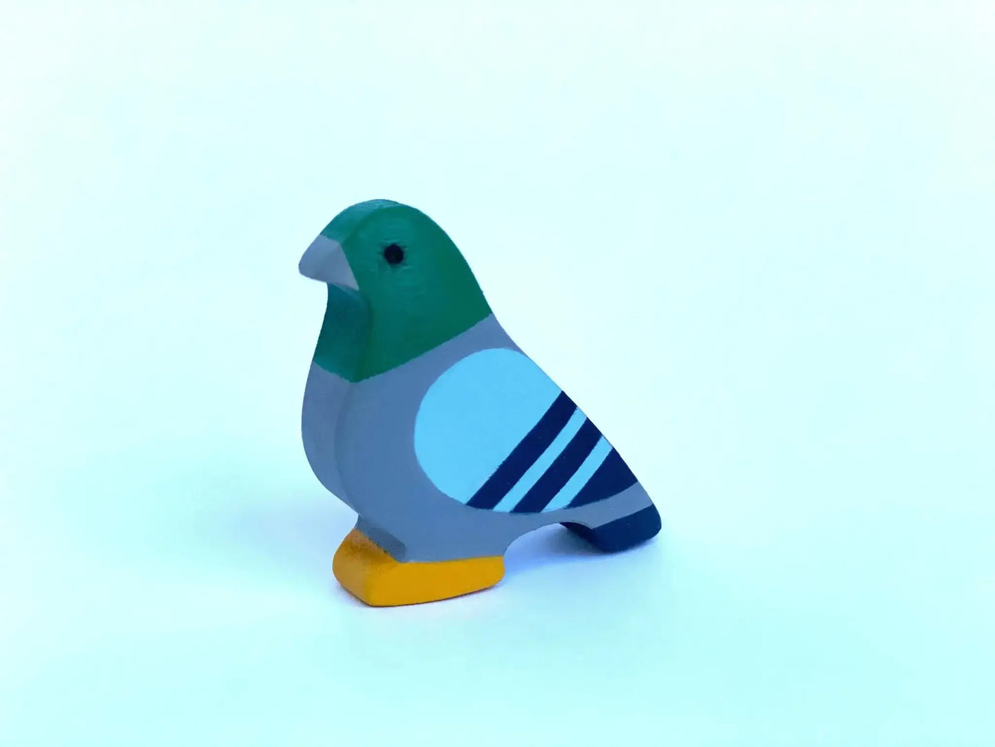 Handcrafted Wooden Dove Figurine For Creative Play - ToylandEU