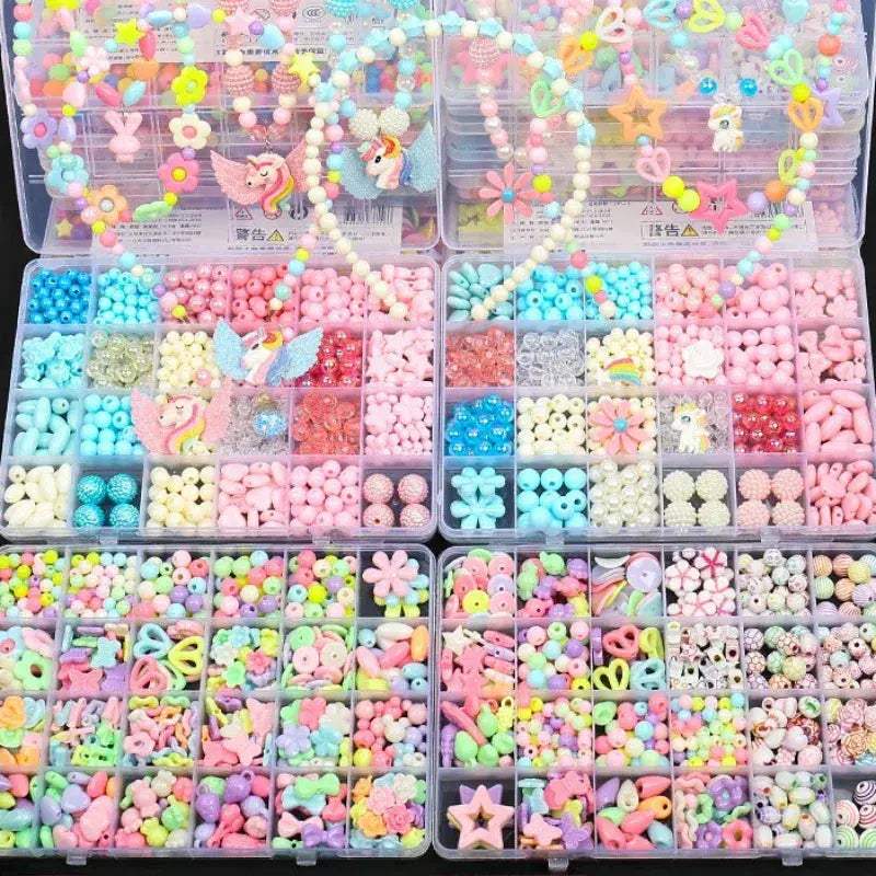 Handmade Beaded Jewelry Kit For Kids Educational Craft Activity - ToylandEU