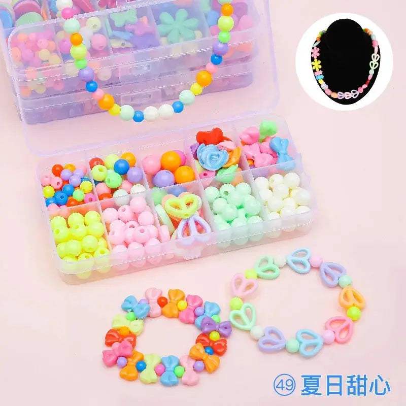 Handmade Beaded Jewelry Kit For Kids Educational Craft Activity - ToylandEU