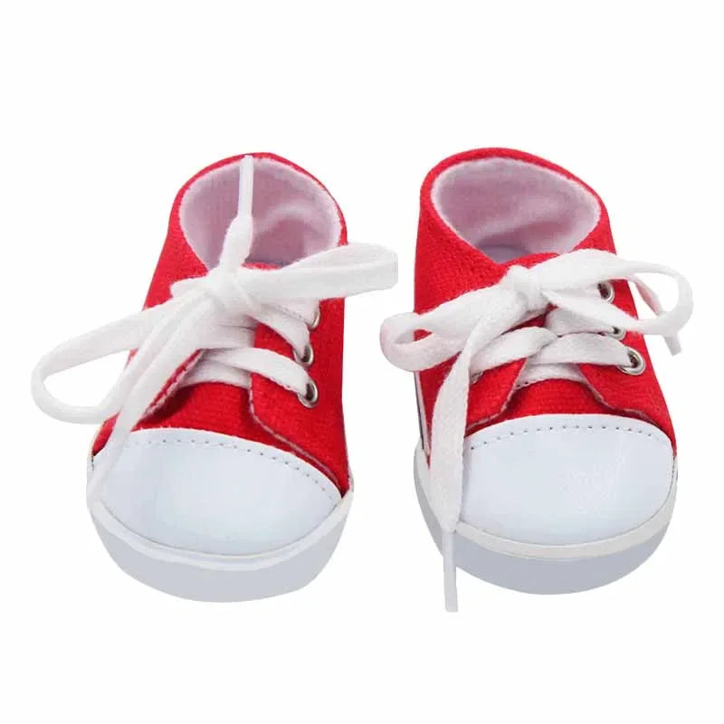 Handmade Doll Shoes For 18 Inch American Girl Dolls - ToylandEU