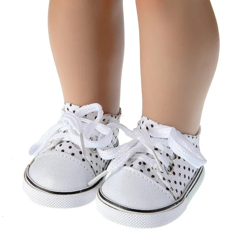 Handmade Doll Shoes For 18 Inch American Girl Dolls - ToylandEU