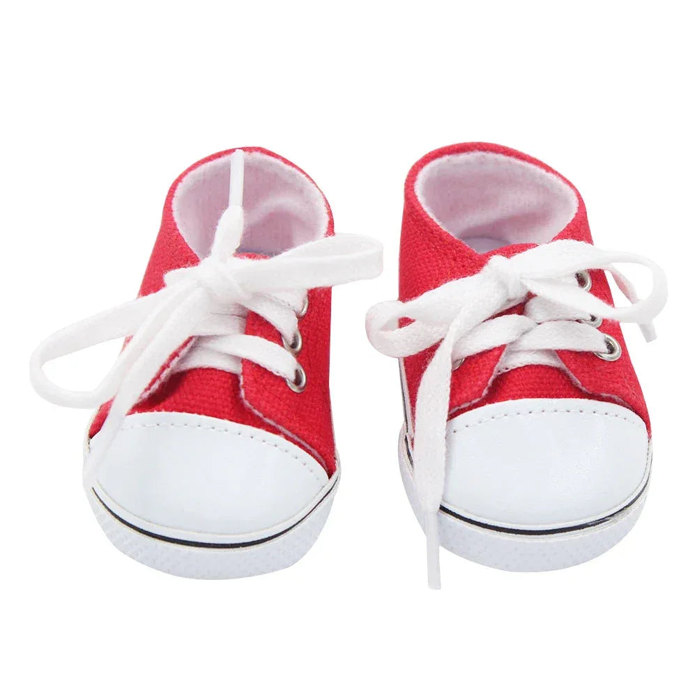 Handmade Doll Shoes For 18 Inch American Girl Dolls - ToylandEU