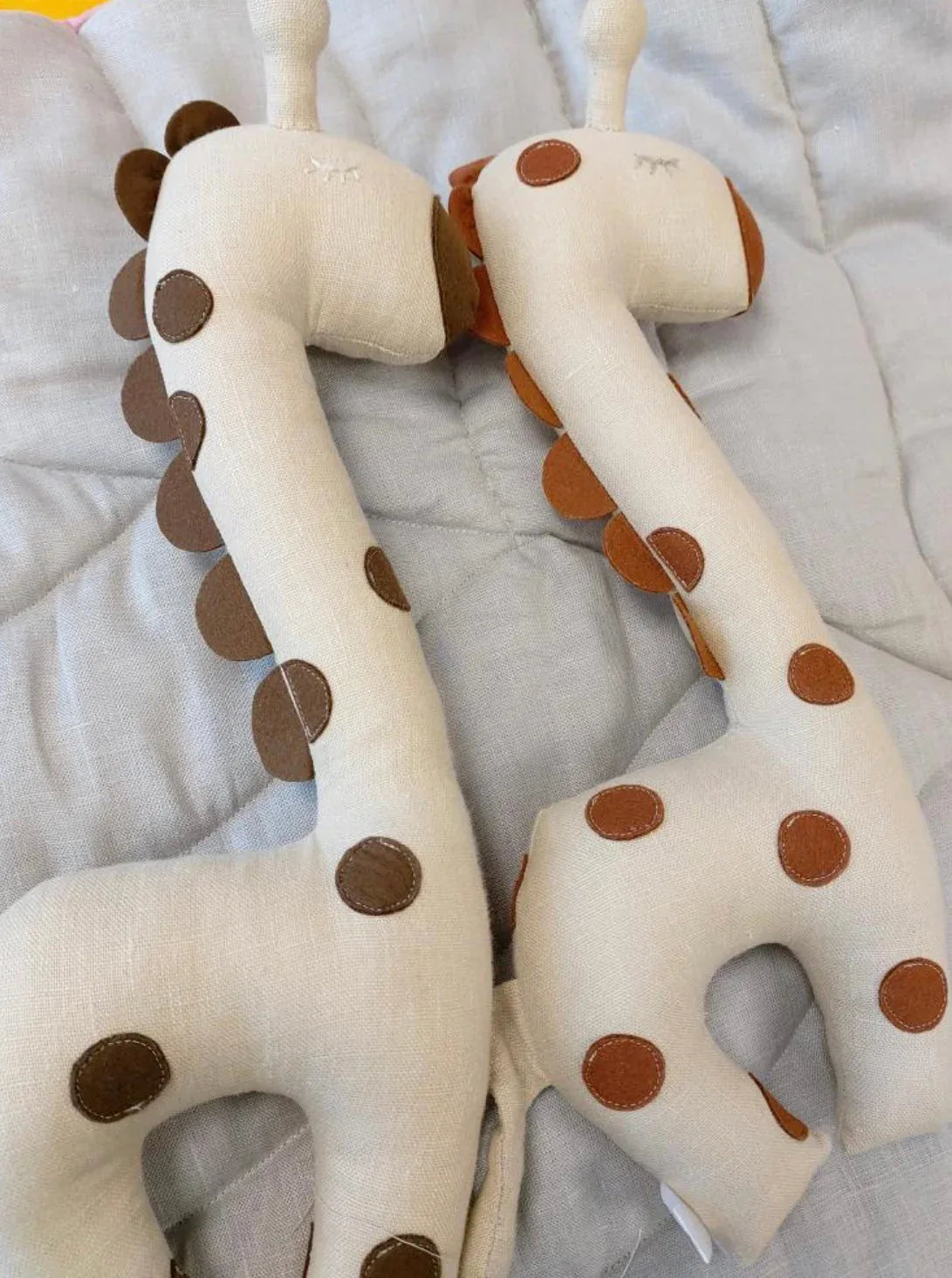Handmade Plush Giraffe Toy With Soft Natural Materials - ToylandEU