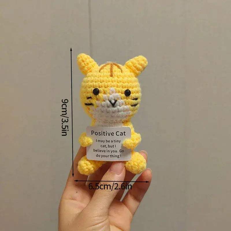Handmade Positive Energy Crochet Bee Doll For Home Decor Gift - ToylandEU