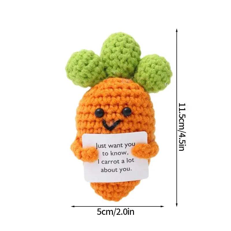 Handmade Positive Energy Crochet Bee Doll For Home Decor Gift - ToylandEU
