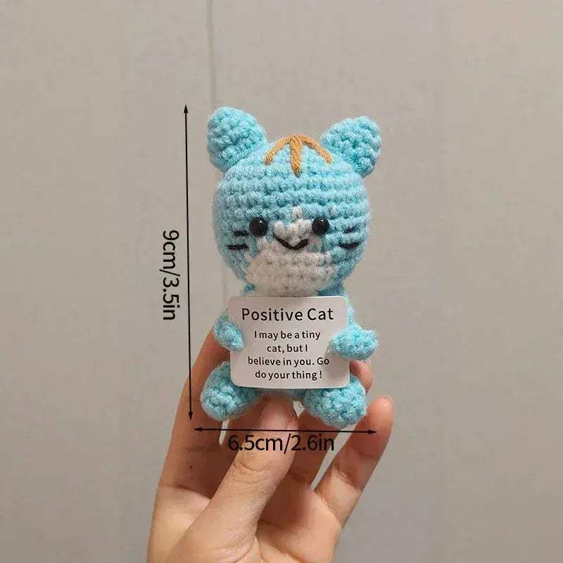 Handmade Positive Energy Crochet Bee Doll For Home Decor Gift - ToylandEU