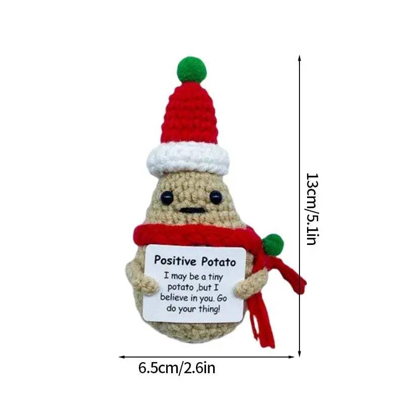 Handmade Positive Energy Crochet Bee Doll For Home Decor Gift - ToylandEU