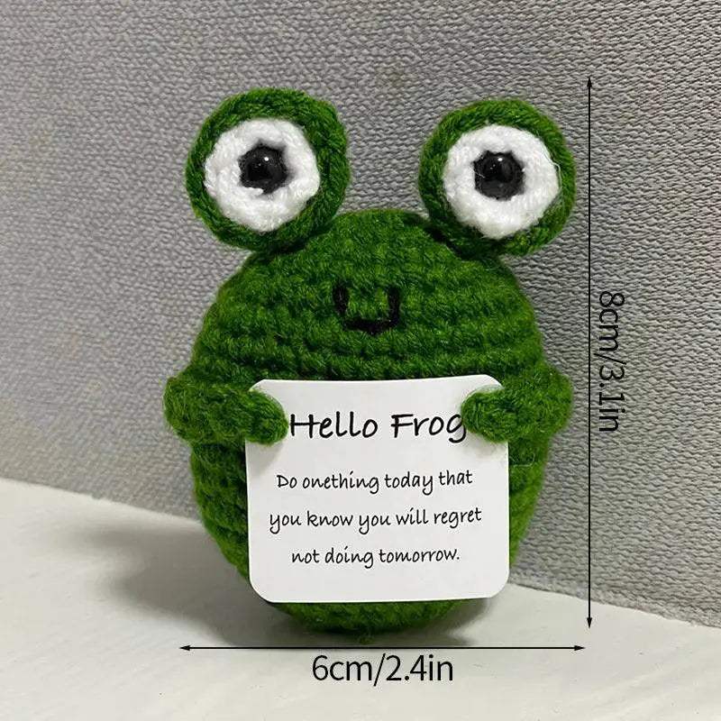 Handmade Positive Energy Crochet Bee Doll For Home Decor Gift - ToylandEU