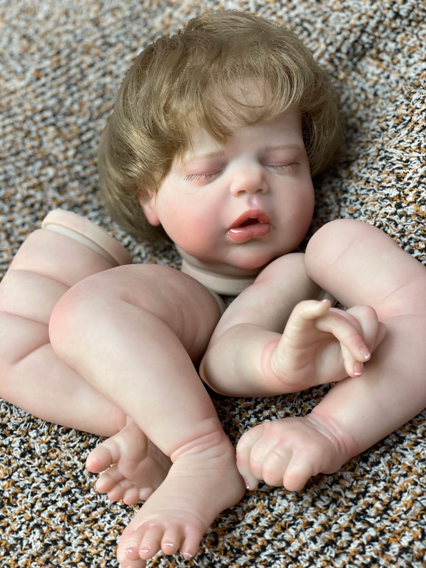 Handmade Reborn Doll Kit 18-20 Inch Unfinished DIY Hobbyists - ToylandEU