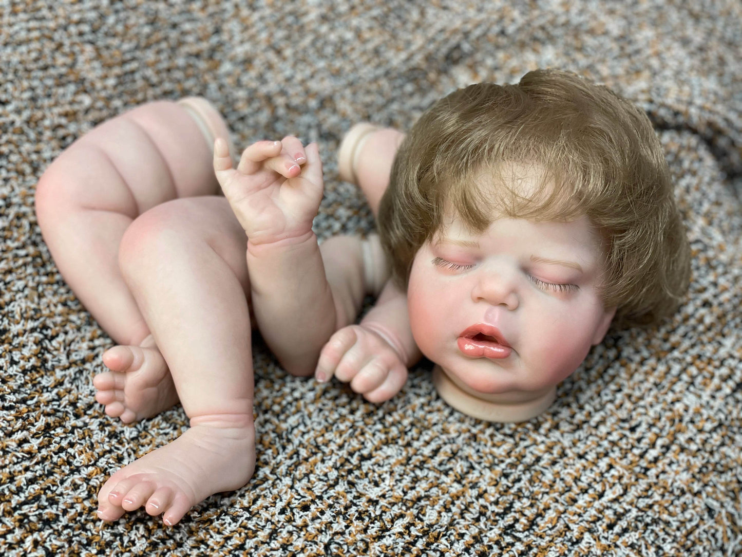 Handmade Reborn Doll Kit 18-20 Inch Unfinished DIY Hobbyists - ToylandEU